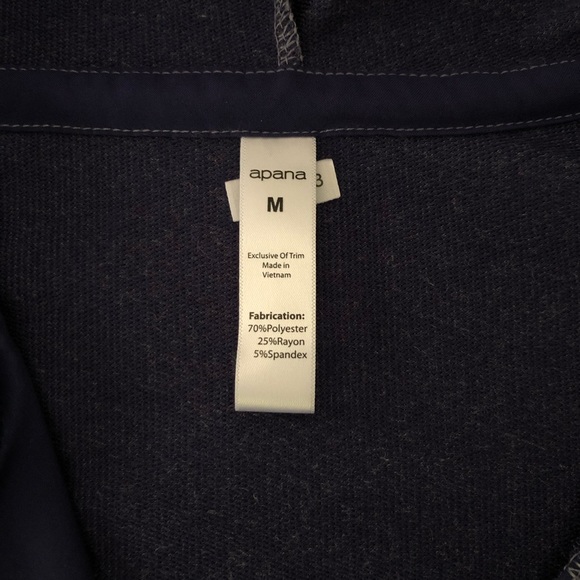 Ladies APANA half zip hoodie - Picture 5 of 5